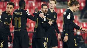 En el banquillo del granada estarán arnau, costa, gonalons, quina, vico, adrián marín, molina, soro y barcia. Granada 3 5 Barcelona Late Drama As Barca Win Eight Goal Thriller To Reach Copa Del Rey Semi Finals Football News Sky Sports
