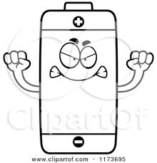 Some of the colouring page names are chicken egg netart, online, clip art electricity aa battery bw i, large coloring at, 10 lepers cleansed coloring coloring, number pictures to color coloring bags. Cartoon Clipart Of A Mad Battery Mascot Vector Outlined Coloring Page By Cory Thoman 1173695