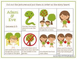 Adam and eve preschool bible lesson & activities. Adam And Eve Story For Kids Free Printable Activities Mary Martha Mama