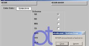 Sanchay Post So To Ho File Creation Error Ntdvm Has Encountered Po Tools
