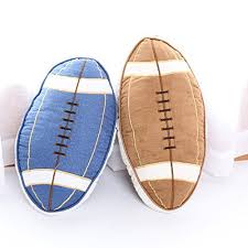 Kids may complement oversized or small pillows with one of our many durable and detailed throw blankets to make a unique statement. Boys Pillow Cute Football Shaped Throw Pillows Kids Bed Pillows Boys Bedroom Decor Boys Bedding Sports