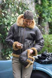 Sheepskin Flying Jacket Raf Wwii Style Authentic Detailing Made In Uk Flying Jacket Leather Jacket Men Mens Shearling Jacket