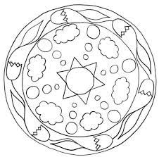 Mandalas Faciles Para Pintar E Imprimir Y Para Dibujar Los Ninos Mandalas Para Ninos Dibujos Para Colorear Mandala Sencilla