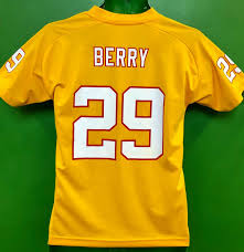 Featuring kansas city chiefs and tyrann mathieu graphics, this jersey is the perfect way to look great and show your pride. Nfl Kansas City Chiefs Eric Berry 29 Jersey Yellow Youth Me