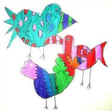 How To Draw Overlapping Birds Deep Space Sparkle Bird Drawings Bird Art Animal Art Projects