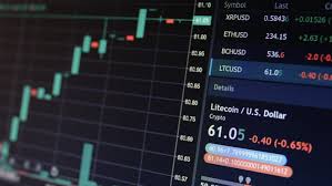 Online Stock Market Litecoin Ltc Stock Footage Video 100 Royalty Free 1017176695 Shutterstock