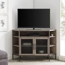 Usually a rule of thumb, the lower third of the tv screen. Very Small Corner Tv Stands Wayfair