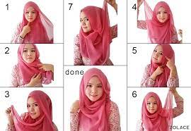 Lilit tudung ke atas dan betul2kan (biar selesa) 5. 18 Cara Pakai Tudung Shawl Dari Zolace