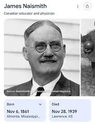 134 years ago, Dr. James Naismith created the game of basketball in a small  gymnasium at Springfield College 🏀 The rest is history 👏
