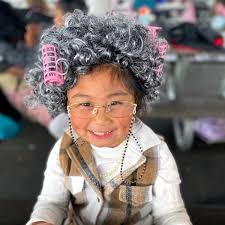 WhatWeDo: Club members from one of our Elementary School WRAP Clubs showed  off their best gray wigs and glasses this week, to celebrate 100 days of  school. #bgclb #afterschool #longbeach #teens #greatfutres #