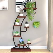 At phenomenal discounts, purchasing such stunning tall plant stand has never been so easy. Ys Tall Plant Stands Indoor With Creative Shape Large Functional Iron Flower Stand For Displaying Plant Books Bonsai Metal Display Shelf For Dining Room Living Room Office Dorm Room Bow Black Buy Online In