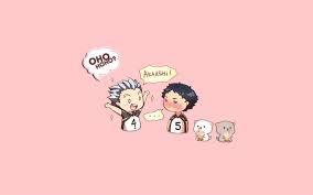 Bokuto X Akaashi Cute Laptop Wallpaper Anime Computer Wallpaper Cute Desktop Wallpaper