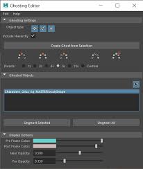 A blurry or faint offset shadow of your design may appear after transfer because the design has somehow shifted during transfer. Ghosting Editor Maya 2022 Autodesk Knowledge Network
