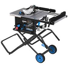 Blade lateral movement over full elevation range: Delta Power Tools 36 6022 Jobsite Saw Black Circular Saw Table Saw Reviews Sawstop Table Saw Craftsman Tabl Portable Table Saw Table Saw Delta Table Saw