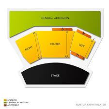Sumtur Amphitheater 2019 Seating Chart