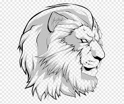 How to draw a roaring lion stepbystep? Lionhead Rabbit Cougar Drawing Of A Lion Face Mammal Face Png Pngegg