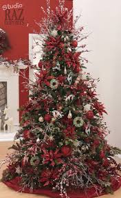 Fancy Red Tree Holiday Christmas Tree Christmas Tree Christmas Tree Inspiration