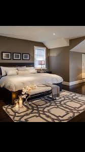 Love The Wall Color With Black Bed And Off White Bedding Master Bedroom Colors Home Bedroom Remodel Bedroom