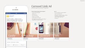 Carousel Link Ad Psd Facebook Carousel Ads Facebook Ads Design Digital Campaign