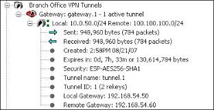 Vpn Tunnel Status And Subscription Services
