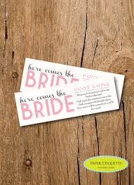 Instant Upload Bridal Shower Game Here Comes The Bride Quot Panty Raffle Quot Pink And Ivory Bridal Shower Games Bridal Shower Bridal Shower Invitations
