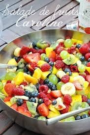 Salade De Fruits Caroline Recette Salade De Fruits Salade De Fruits Recettes De Cuisine