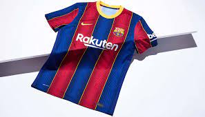 The new jersey with a yellow collar and two red stripes on its front, back and either sleeve is a fc barcelona latest news.com fc barcelona latest news.com is an unofficial fc barcelona. Nike Launch Barcelona 20 21 Home Shirt Soccerbible