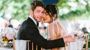 Priyanka chopra and nick jonas have held a lavish indian wedding — and the couple had secret messages on their outfits. Priyanka Chopra Wore Her Backless White Wedding Reception Gown With A Crystal Cape Vogue India