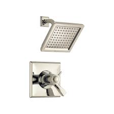Delta T17t251 We Dryden Tempassure 17t Series Dual Function 1 75 Gpm Thermostati Brilliance Polished Nickel Showers Shower Only Double Handle In 2020 Delta Dryden Shower Faucet Shower Tub