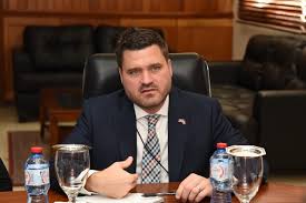 Recibimos la visita del Sr. Alexander Ted Bryan, Consejero Político y  Económico de la embajada de los Estados Unidos y la Sra. Elisa Martínez,  especialista del área de política. : Consejo Nacional