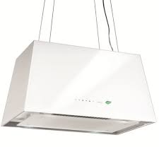 Hotte Ilot Suspendue Lumiere E Ion 66cm 450m3 H Blanc Falmec Ref 119721 Lumiere2210