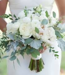 July 16, 2013 by lynn freeman. Janousek Florist Bridal Bouquets White Bridal Bouquet Roses Peonies Dusty Miller