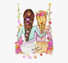 Best friend must be the one with whom you can be as much wilder as you want. Two Best Friends Drawing The Most Beautiful Images For You Mobygeek Com