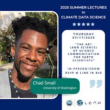 We're thrilled to welcome Chad Small back to the Columbia Engineering  Innovation Hub to present our next Summer'25 Lecture in #Climate #Data  Science! 📅 THIS THURSDAY || July 17, 2025 🕛 12:00pm