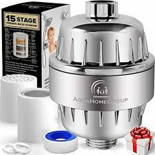 Douche Anti Calcaire A 15 Etapes Avec Vitamine C Filtre De Ebay En 2020 Anti Calcaire Calcaire Vitamine E
