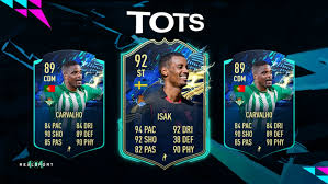 One for midfielder william silva de carvalho and one for real sociedad striker alexander isak. Fifa 21 La Liga Tots Objectives William Carvalho Alexander Isak How To Unlock Release Date Expiry More