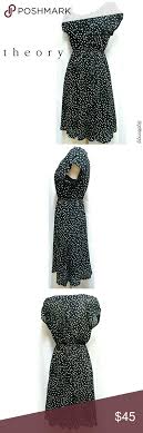 Theory Polka Dot Dress Size P In Great Pre Owned Condition
