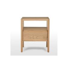 Buró de madera en en acabado rústico. Olson Buro Estilo Moderno Madera De Encino 1 Cajon