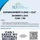 Expungement Clinic + CLE* (NJRC Neptune City) event image