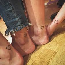 They got the tattoos on their elbows opposite arms so that it shows when their hands are interlocked. 63 Cute Best Friend Tattoos For You And Your Bff Stayglam