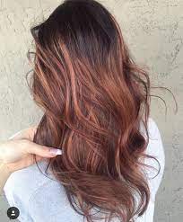 Rose Gold Brunette Balayage Brunette Balayage Hair Balayage Brunette Balayage Hair Rose