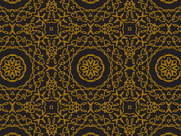 ✓ free for commercial use ✓ high quality images. Pattern Gold Floral Ornament Line Motifs By Silkymilky Thehungryjpeg Com