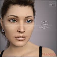 MYKT Bicoloured Eyes G8F 3D Figure Assets ColorGaleria