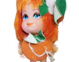 Liddle Kiddles Doll and Lime Green Lemonade Stand 1968