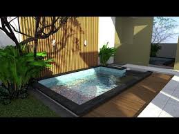 Kolam Renang Minimalis Belakang Rumah Youtube