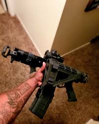 Ar stocks/braces make them very accurate but also long enough to cause space challenges. Law Tactical Folding Stock Love It Hate It Ar15pistol