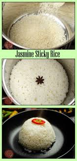 Jasmine Sticky Rice Recipe Sticky Rice Recipes Sticky Rice Asian Desserts
