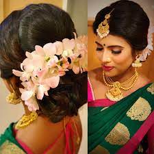 Makeover By Shrisbridal Bridal Hinduwedding Hindubride Tamilbride Tamilwedding Makeup Hairstyle Bridalj Wedding Guest Makeup Hindu Bride Asian Wedding
