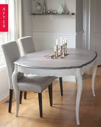 Before After A Dining Table That S Worth The Work Painted Dining Room Table Dining Room Table Makeover Dinning Room Tables