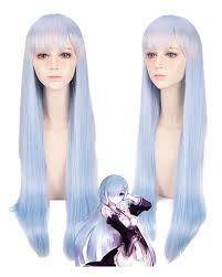 750 x 1218 jpeg 141 кб. Re Zero Rem Ram Cosplay Wig 80cm Long Blue Pink Straight Costume Wig For Girls With Bangs Kymy Pl 509 39 99